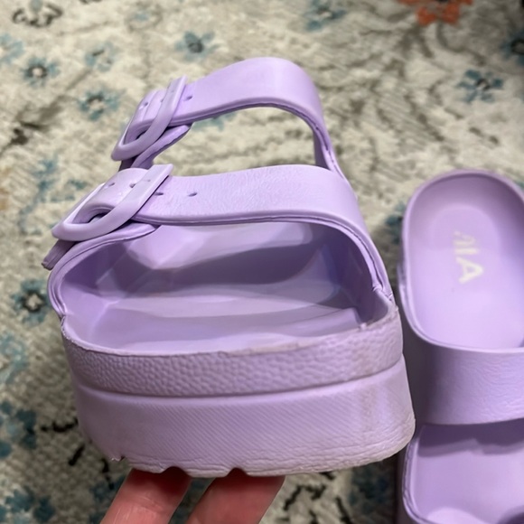 MIA Lavender Slide Sandal Size 6 - Picture 3 of 16